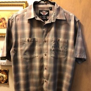 Harley-Davidson Two Pocket Dress/Work Shirt